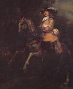 Portrat des Frederick Rihel mit Pferd Rembrandt